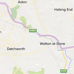 Map of Welwyn Garden City
