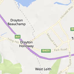Map of Tring