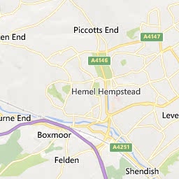 Map of Berkhamsted