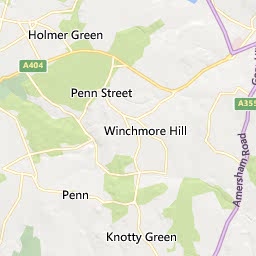 Map of Amersham