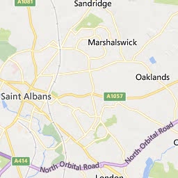 Map of Harpenden