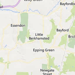 Map of Hatfield