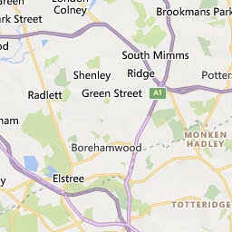 Map of Watford