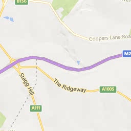Map of Potters Bar