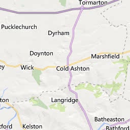 Map of Chippenham