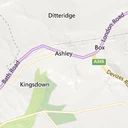 Map of Box