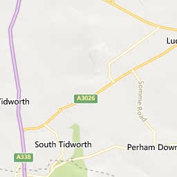 Map of Tidworth
