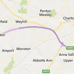 Map of Andover