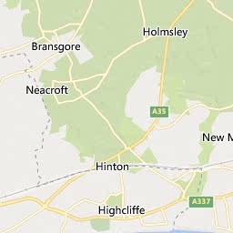 Map of New Milton