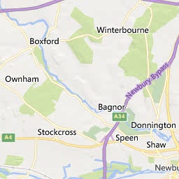 Map of Thatcham