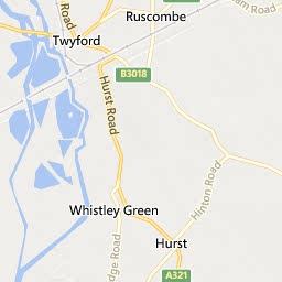 Map of Twyford