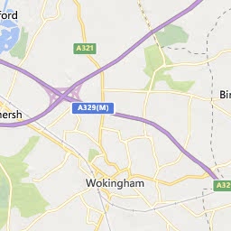 Map of Bracknell