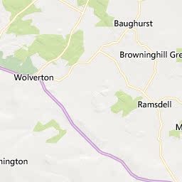 Map of Basingstoke
