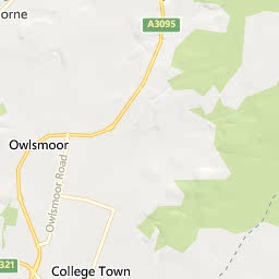 Map of Crowthorne