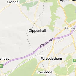 Map of Aldershot