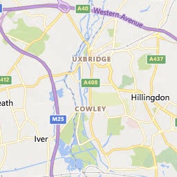 Map of Gerrards Cross