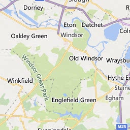 Map of Slough