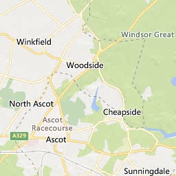 Map of Bracknell