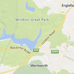 Map of Egham
