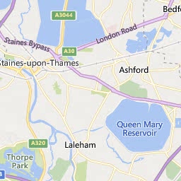 Map of Walton-On-Thames
