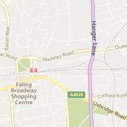 Map of West Acton