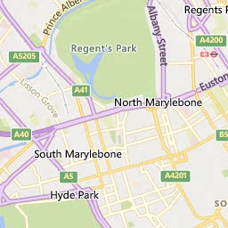 Map of Kensington