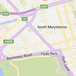 Map of Mayfair