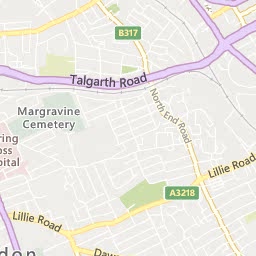 Map of Earls Court