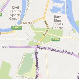 Map of Kensington