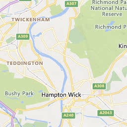 Map of Walton-On-Thames