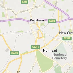 Map of East Dulwich