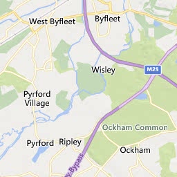 Map of Walton-On-Thames