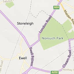Map of Banstead