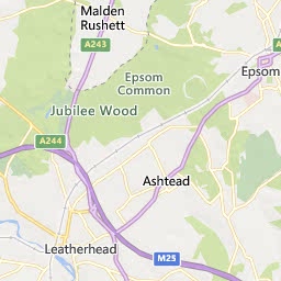 Map of Walton-On-Thames