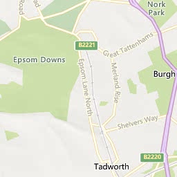 Map of Banstead