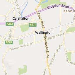 Map of Banstead