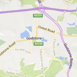 Map of Caterham