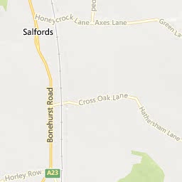 Map of Horley