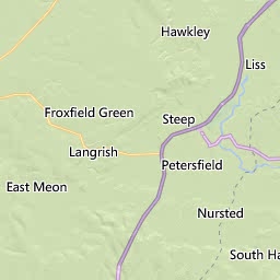 Map of Waterlooville
