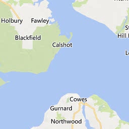 Map of Fareham