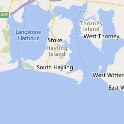 Map of Fareham