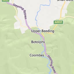 Map of Worthing