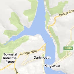 Map of Dartmouth