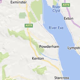 Map of Exeter