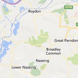 Map of Cheshunt