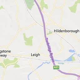 Map of Sevenoaks