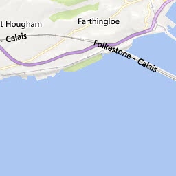 Map of Dover
